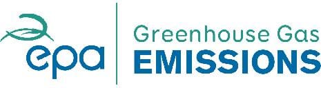 EPA logo, greenhouse gas emissions