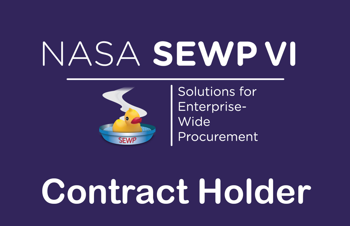 NASA SEWP VI Contract Holder Image with SEWP Bowl Logo (Duck)
